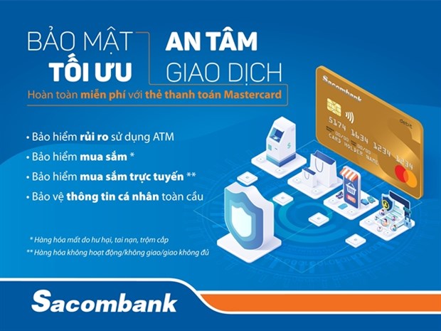 Sacombank Mastercard cards get more protection features