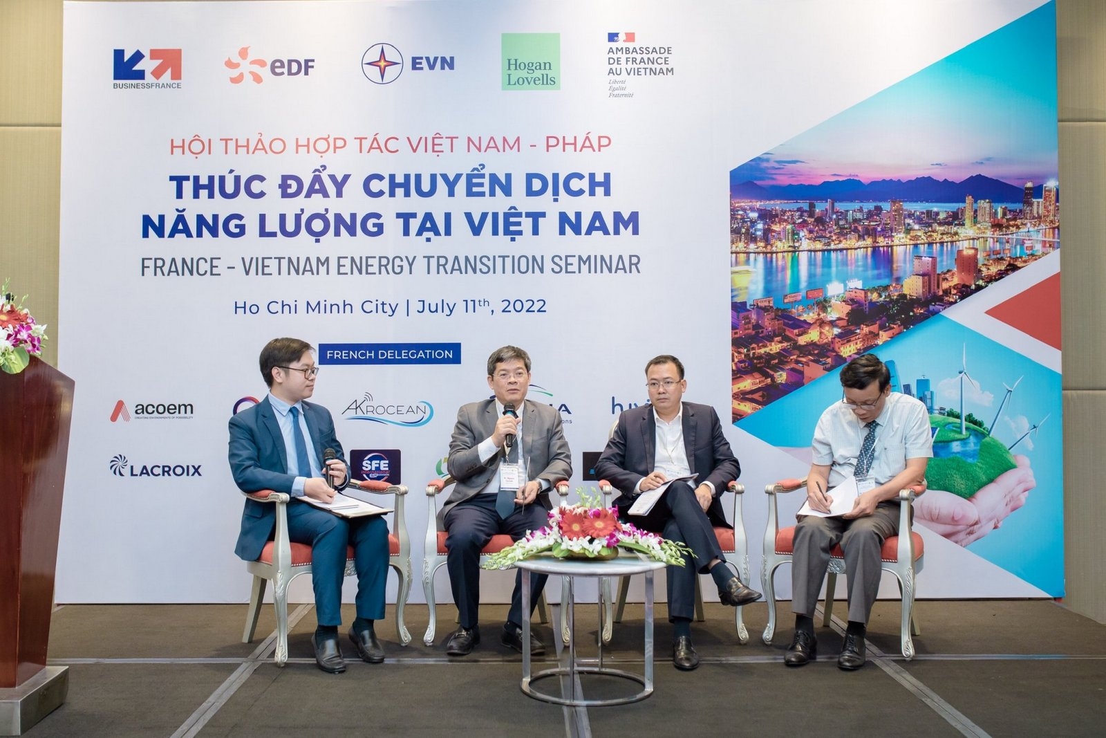 French energy businesses promote cooperation with Vietnamese partners