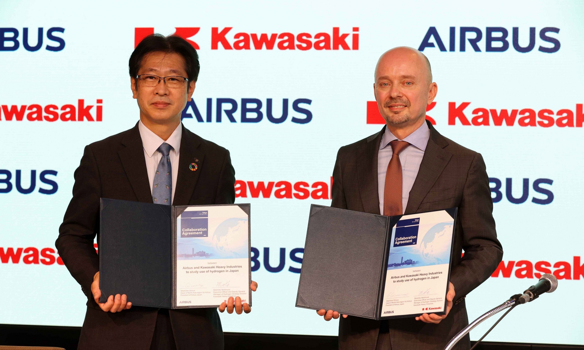 Airbus, Kawasaki Heavy Industries partner to study use of hydrogen in Japan