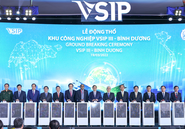 Construction begins on 11th Viet Nam-Singapore Industrial Park