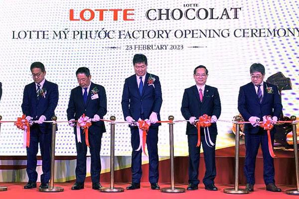 Lotte Vietnam opens second factory in Binh Duong