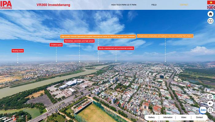 Da Nang introduces digital map of projects seeking investment