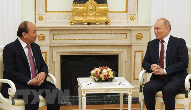 Chủ tịch nước hội đàm với Tổng thống Nga