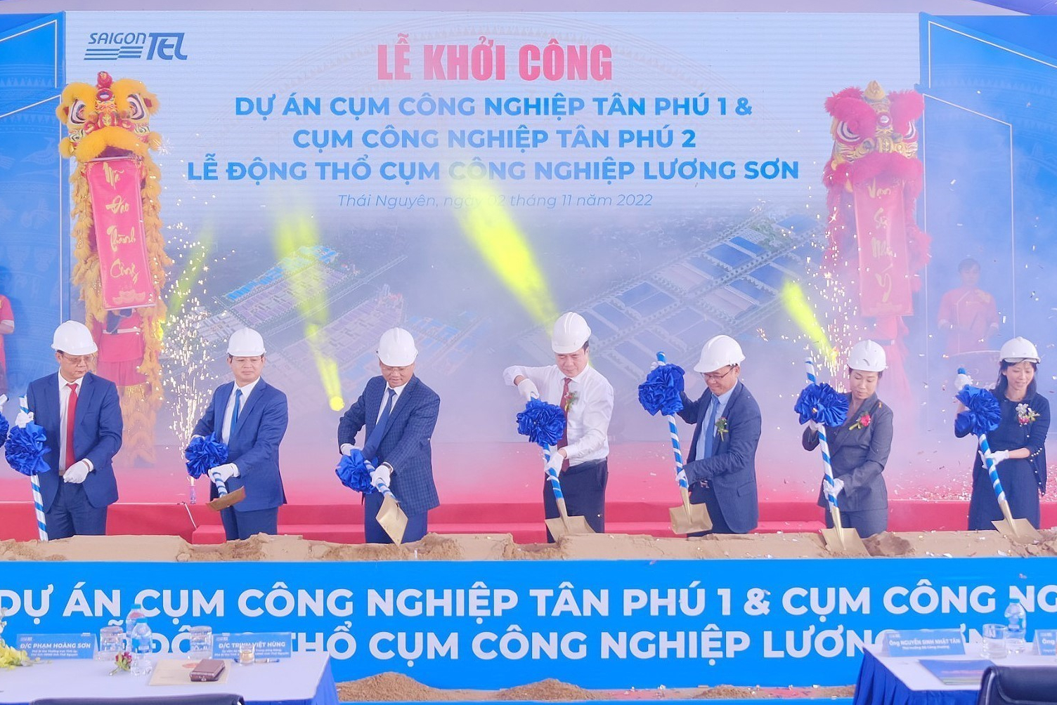 Khởi công 3 cụm công nghiệp hiện đại tại tỉnh Thái Nguyên