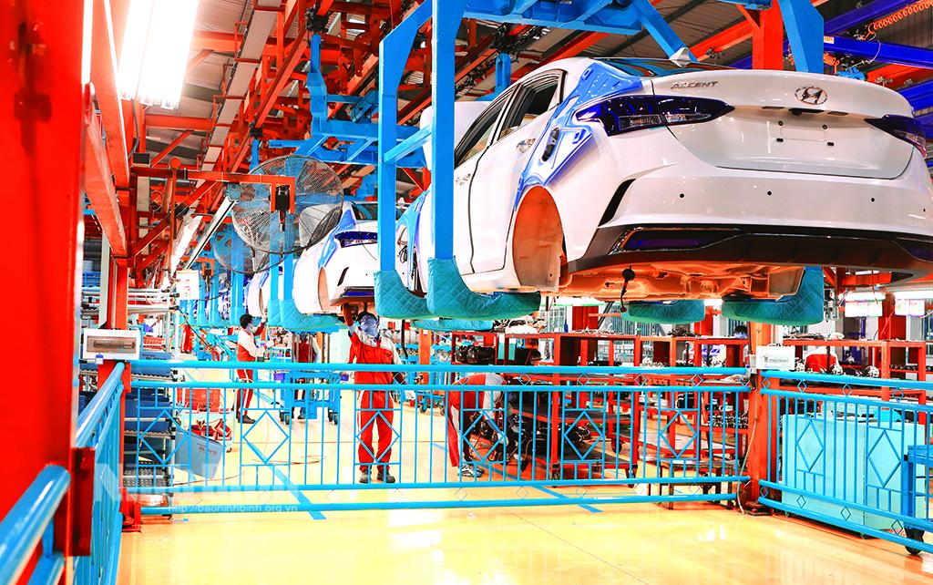 Ninh Bình: Công nghiệp hỗ trợ ngành sản xuất, lắp ráp ô tô phát triển nhanh chóng
