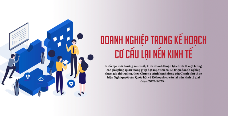 Doanh nghiệp trong kế hoạch cơ cấu lại nền kinh tế