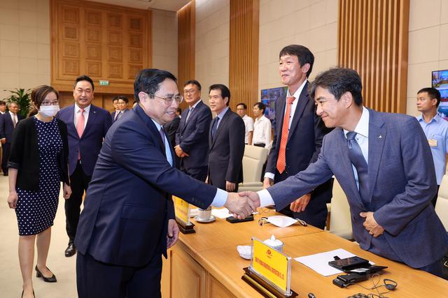 Thủ tướng: Chính phủ Việt Nam tạo điều kiện tốt nhất cho doanh nghiệp Hàn Quốc