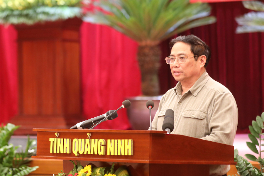 Thủ tướng Chính phủ Phạm Minh Chính làm việc với tỉnh Quảng Ninh